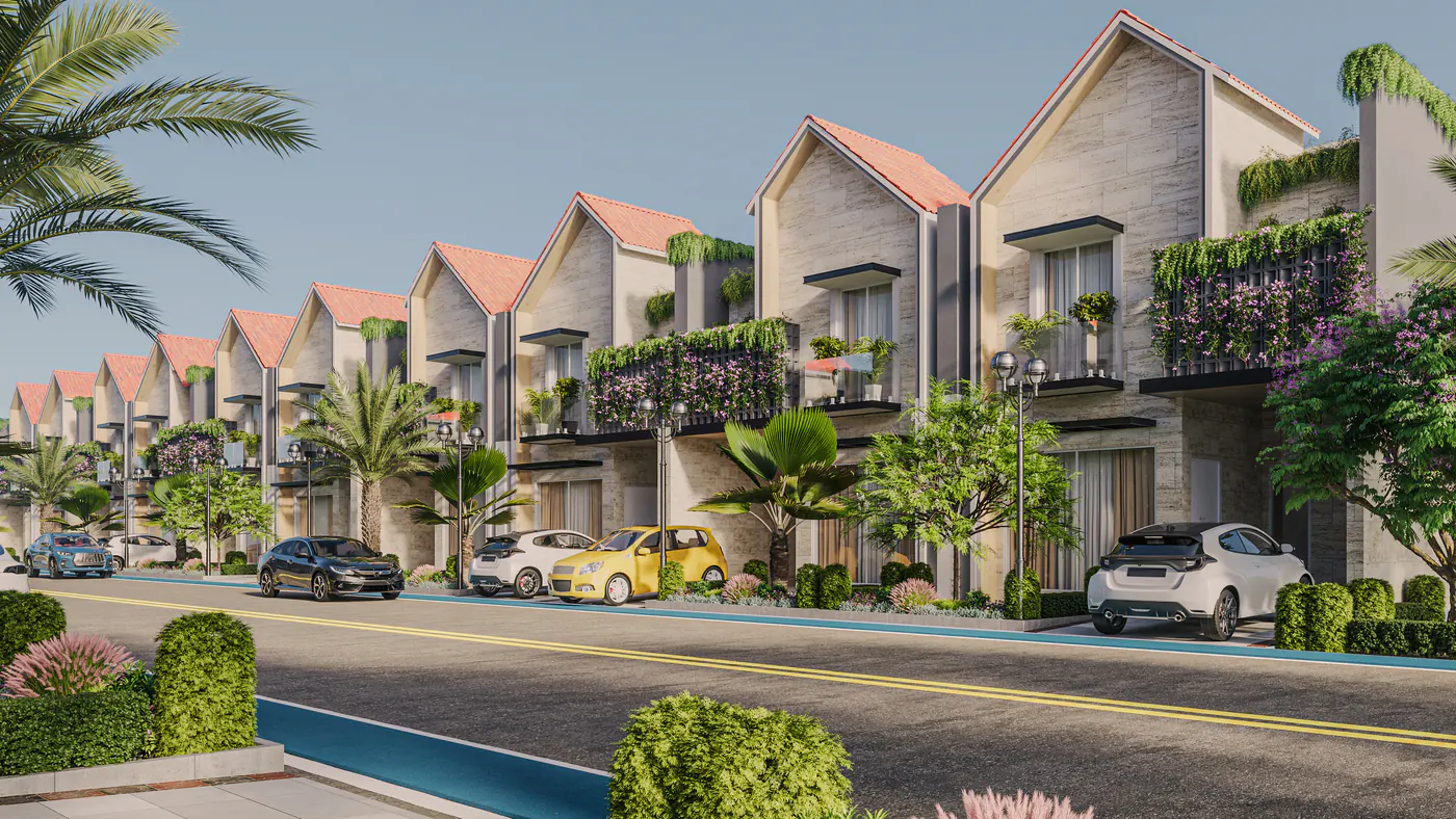 5 Marla villa design option 2 by Janan Manzil Multan